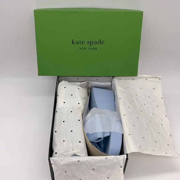 Kate Spade Bikini Platform Wedges North Star Blue
