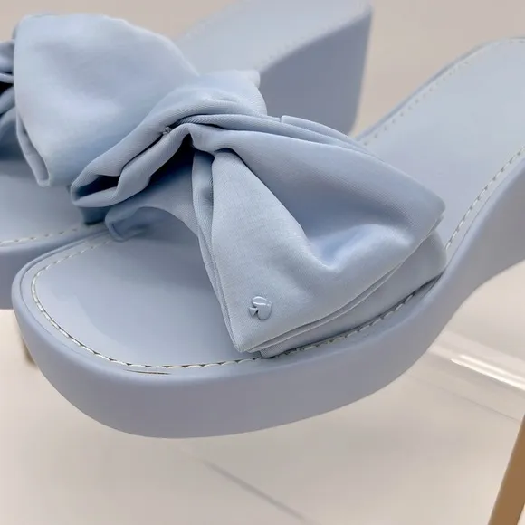 Kate Spade Bikini Platform Wedges North Star Blue