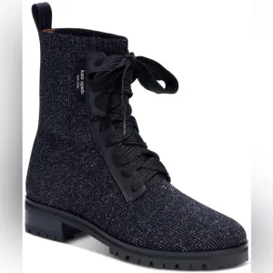 Kate Spade Merigue Metallic Knit Boots