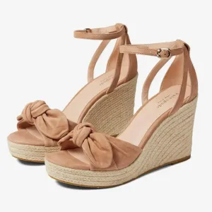 Kate Spade New York Tianna Platform Wedges Sz 9.5 Medium Biscotti