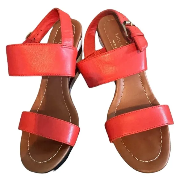 Kate Spade New York Women's Bina Wedge Sandal Platform Heels Size 6