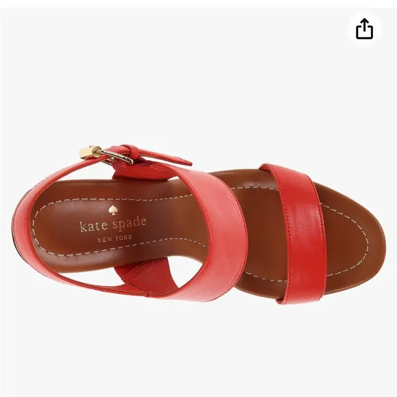 Kate Spade New York Women's Bina Wedge Sandal Platform Heels Size 6
