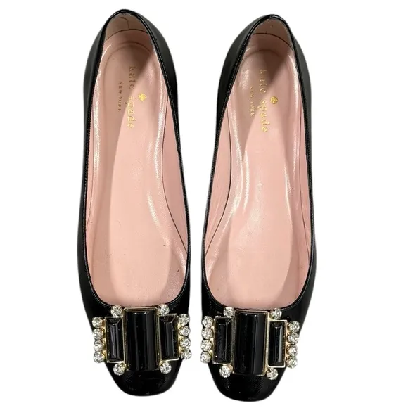 Kate Spade Nisella' Embellished Flat Sz 7.5B
