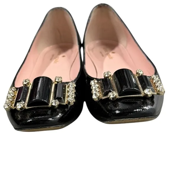 Kate Spade Nisella' Embellished Flat Sz 7.5B