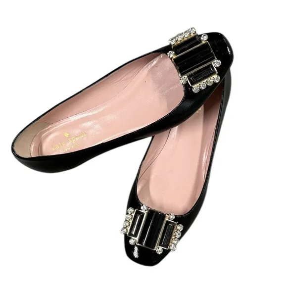 Kate Spade Nisella' Embellished Flat Sz 7.5B