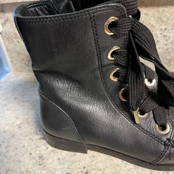 Kate Spade Raquel lace up combat boots