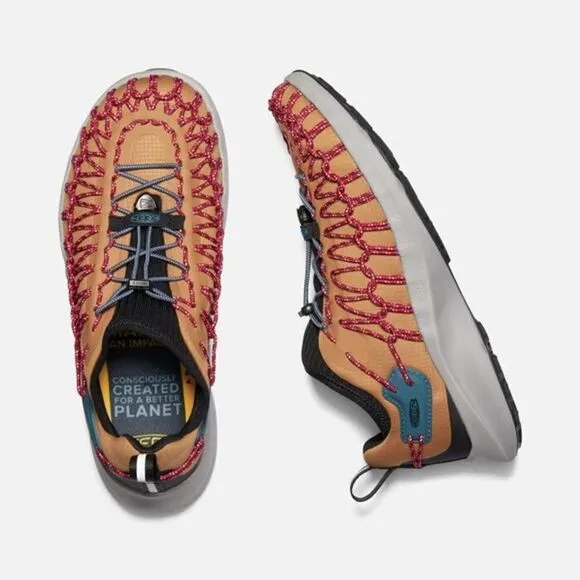 Keen Men's UNEEK SNK Trainers slip on shoes in brown sugar/black size 7 NWB