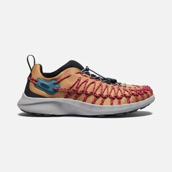 Keen Men's UNEEK SNK Trainers slip on shoes in brown sugar/black size 7 NWB