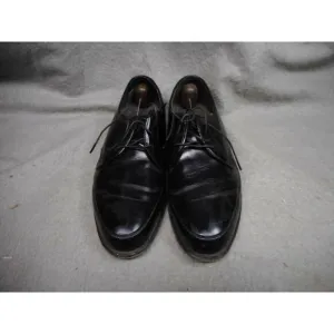 KEITH HIGHLANDER MENS BLACK OXFORD‎ SHOES USED SIZE 8 EEE N/R