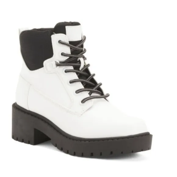 Kendall &amp; Kylie Weston combat boots 8.5