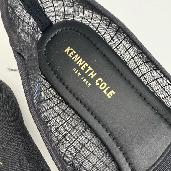 KENNETH COLE Myra Mesh Ballet Flats black 8