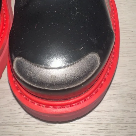 Kenzo Black and Red Men's Boots