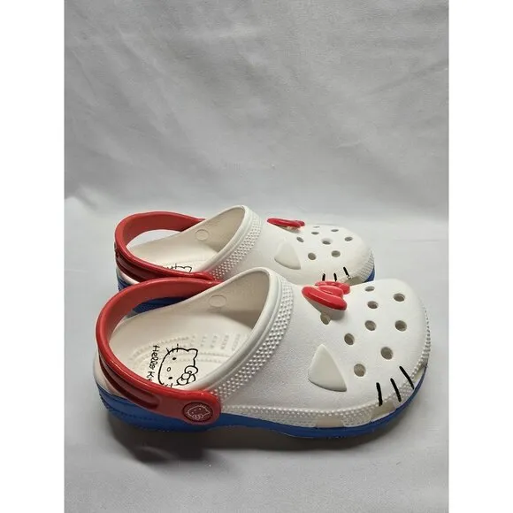 KIDS CROCS Hello Kitty CLASSIC CLOG Size JR 2