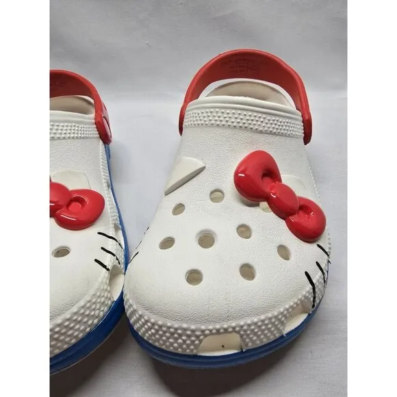 KIDS CROCS Hello Kitty CLASSIC CLOG Size JR 2