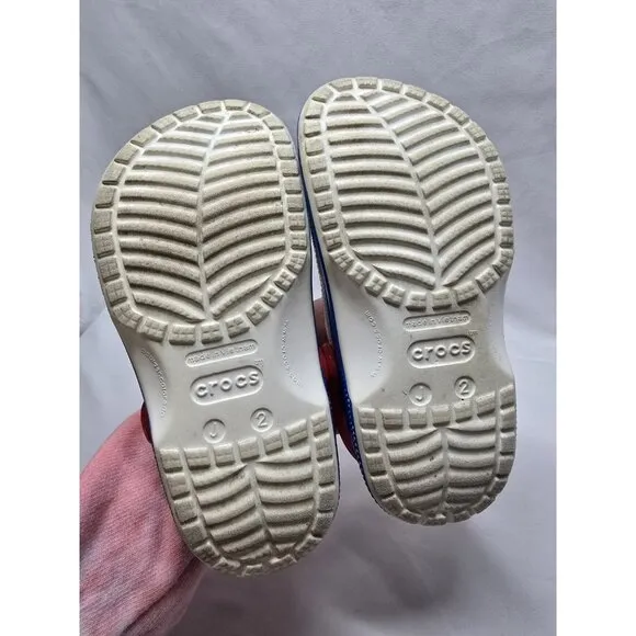 KIDS CROCS Hello Kitty CLASSIC CLOG Size JR 2