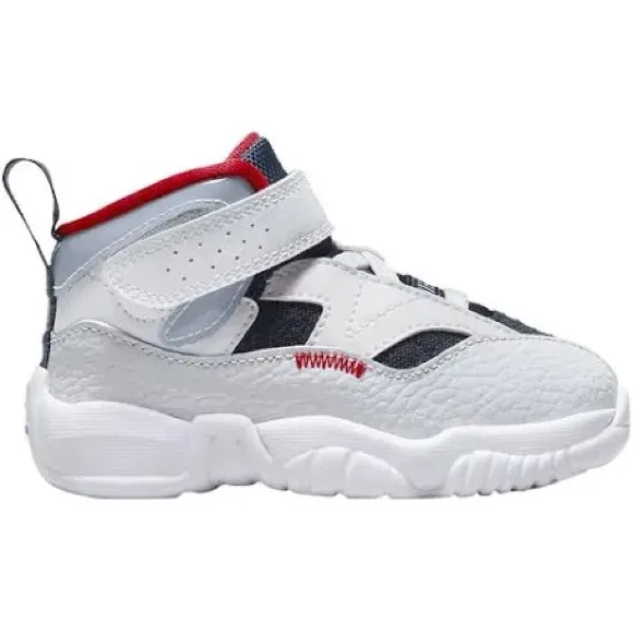 KIDS JORDAN “WHITE MIDNIGHT NAVY” JUMPMAN TWO TRE TD