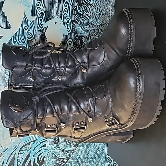 Killstar Broomrider Platform Boots