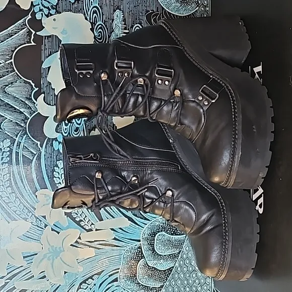 Killstar Broomrider Platform Boots