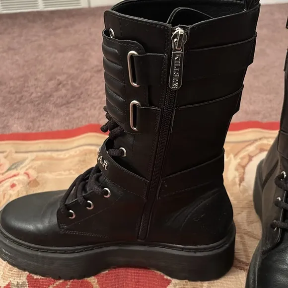 KillStar moto combat boots