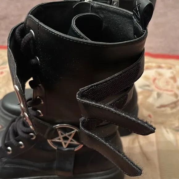 KillStar moto combat boots