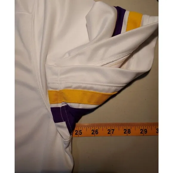 KIRK COUSINS #8 Vikings Away Jersey NFL‎ On Field Nike Dri Fit XXL White V Neck