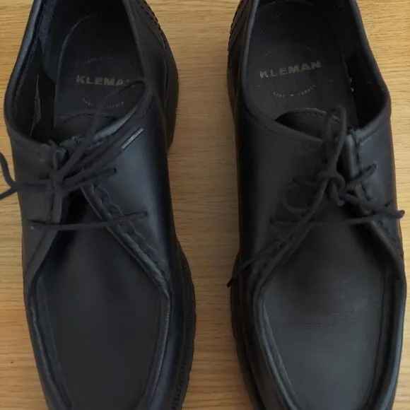 Kleman Padror - Black Shoes - Size 43 EUR 9.5 US