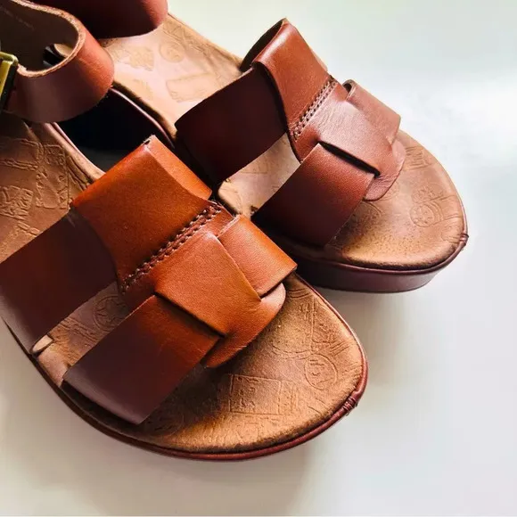 Korks By Kork-Ease Della Leather Platform Wedges