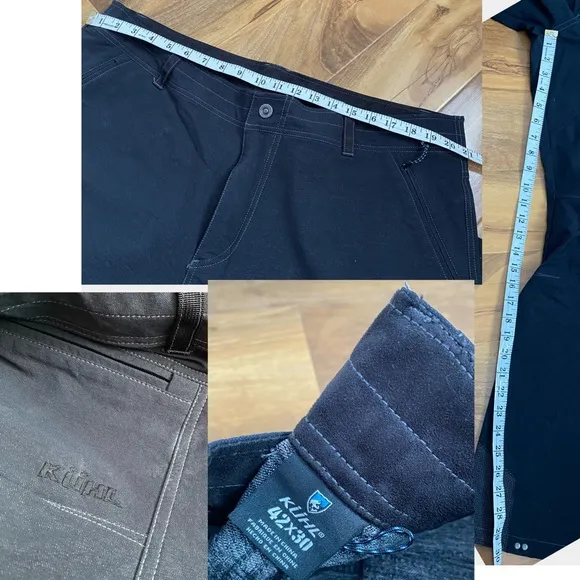 Kuhl Men’s Klash Water Resistant Pants Hiking Outdoor Gear Snow Sports Ski 42x30