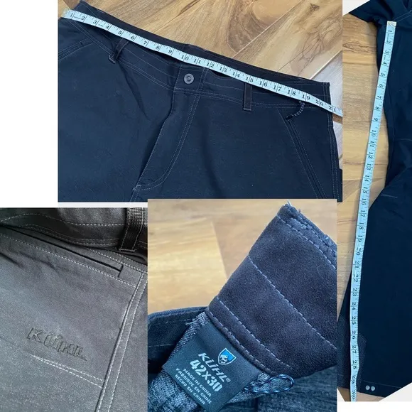 Kuhl Men’s Klash Water Resistant Pants Hiking Outdoor Gear Snow Sports Ski 42x30