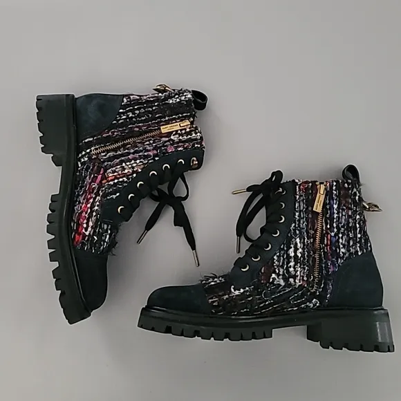 Kurt Geiger London Kensington Combat  Boot Size 39/8.5