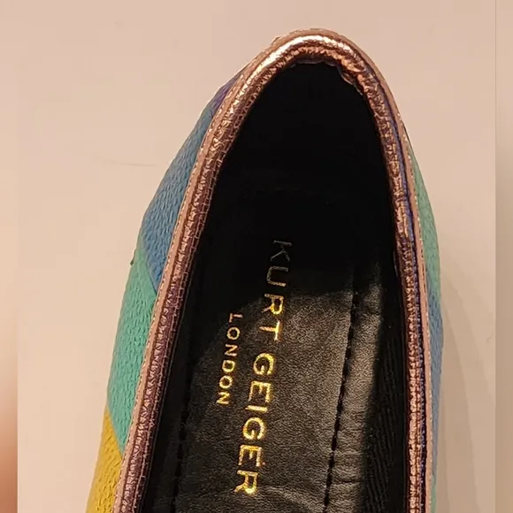 Kurt Geiger London™ Kids Mini Eagle Ballerina flats in multi color