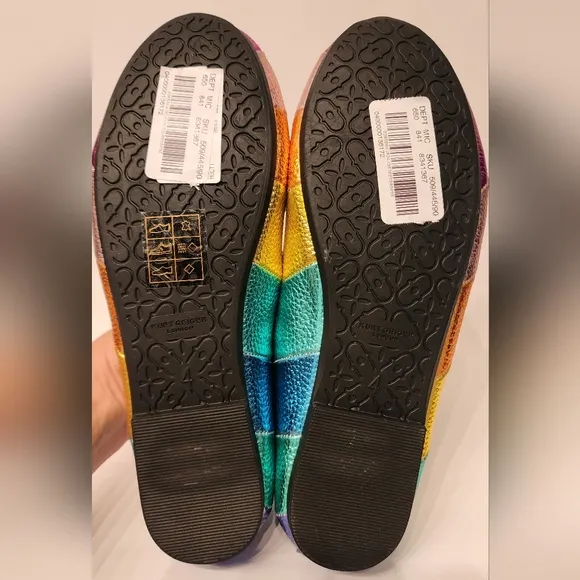Kurt Geiger London™ Kids Mini Eagle Ballerina flats in multi color