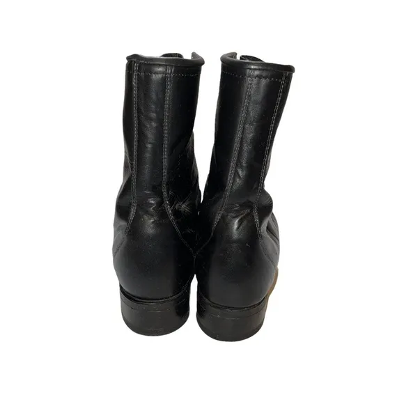 Laredo Man Combat Leather Boots Size 8