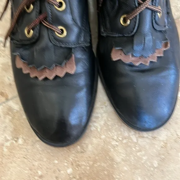 Laredo Performair Black and Brown Lace up Women's Boots