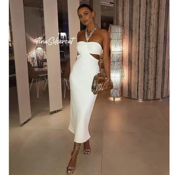 LAST ONE! BLOGGER'S FAVE! Zara Cut Out Dress NWT
