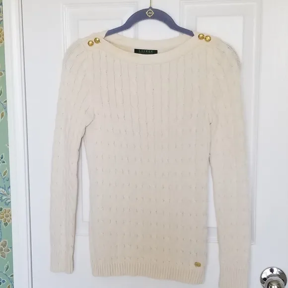 Lauren Ralph Lauren Cotton Cable Top