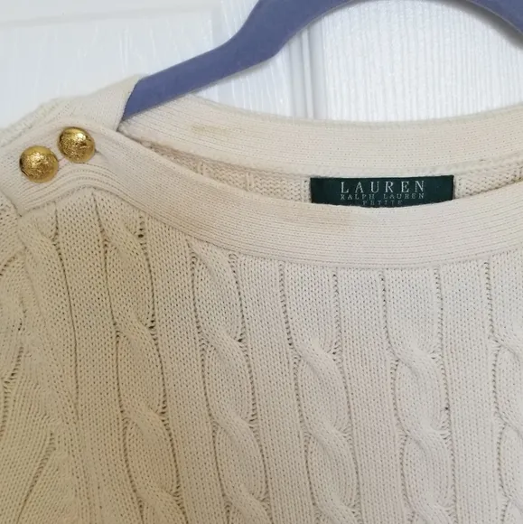 Lauren Ralph Lauren Cotton Cable Top
