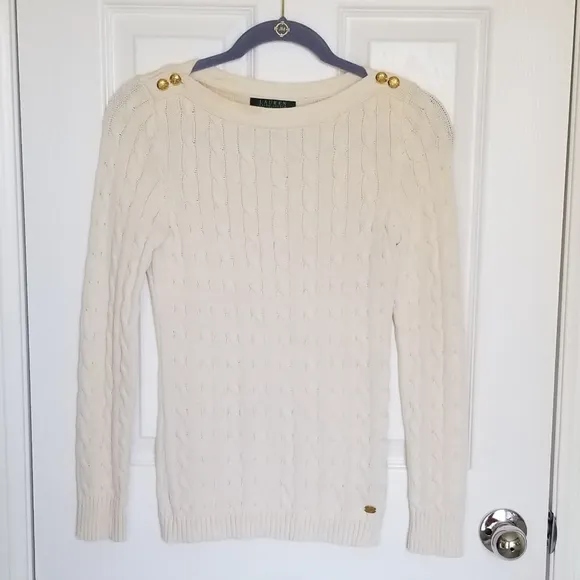 Lauren Ralph Lauren Cotton Cable Top