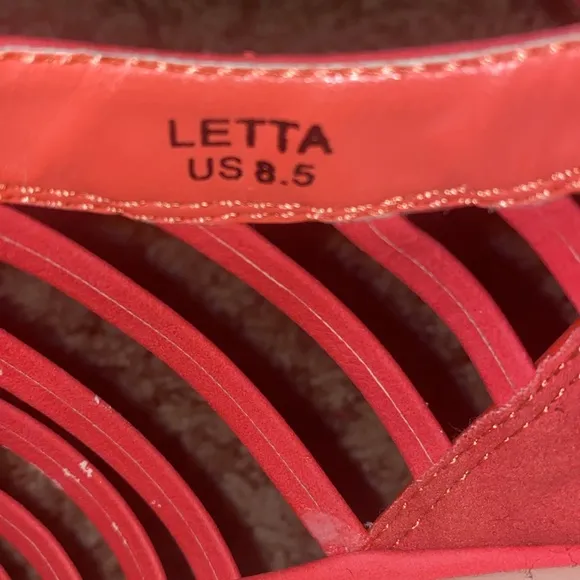 Letta shoedazzle wedges
