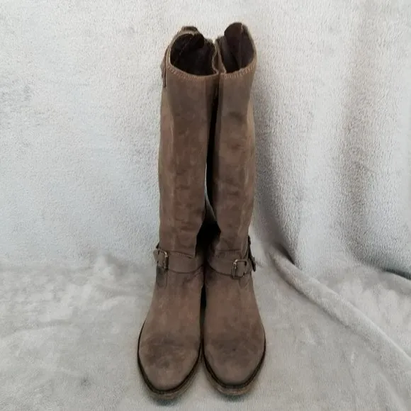 Liberty Black Shoes Womens Size 6.5 Toscano Brown Leather Boots
