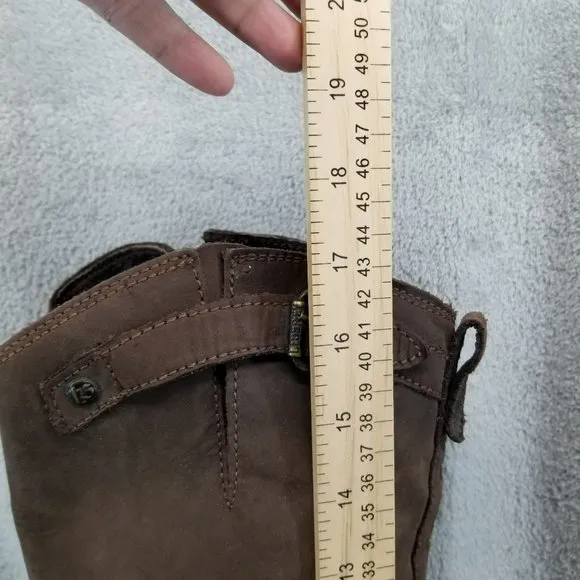 Liberty Black Shoes Womens Size 6.5 Toscano Brown Leather Boots