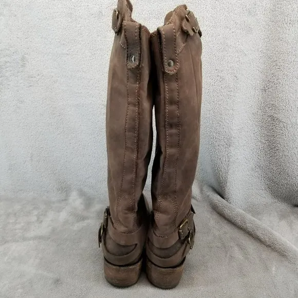 Liberty Black Shoes Womens Size 6.5 Toscano Brown Leather Boots