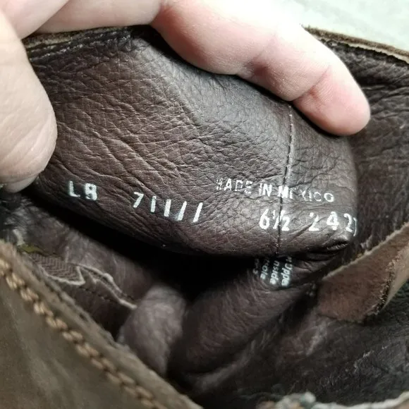 Liberty Black Shoes Womens Size 6.5 Toscano Brown Leather Boots