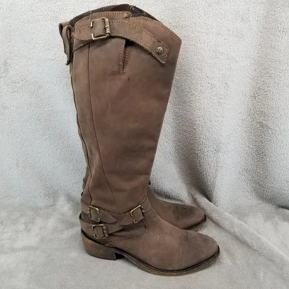 Liberty Black Shoes Womens Size 6.5 Toscano Brown Leather Boots