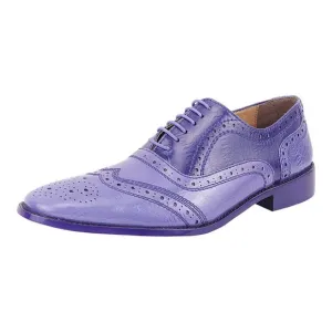 LIBERTYZENO Men's Purple Lace-Up Shoes Tremont-Purple