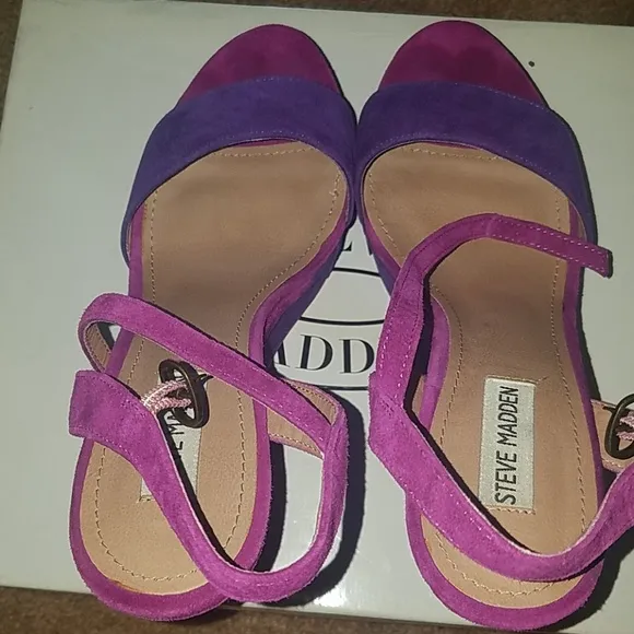 Like new steve madden shoes 2 tone colors