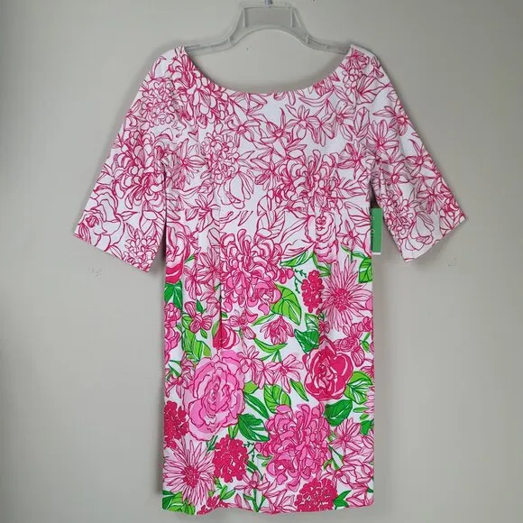 Lilly Pulitzer Floral Silk Blend Livie Dress
