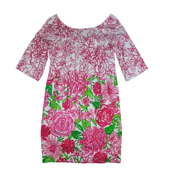 Lilly Pulitzer Floral Silk Blend Livie Dress