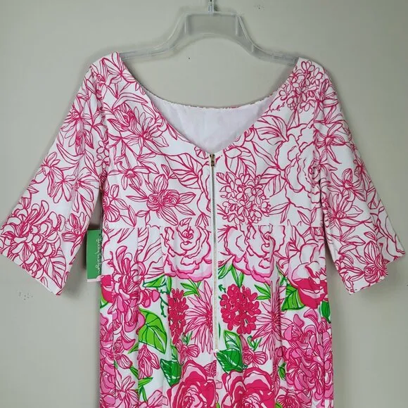 Lilly Pulitzer Floral Silk Blend Livie Dress