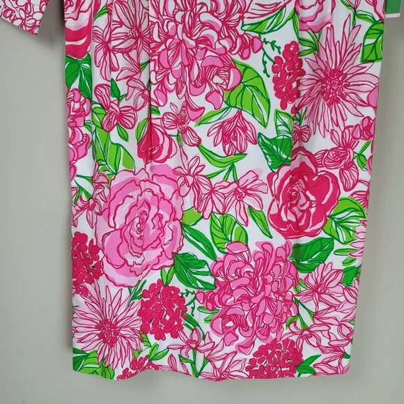 Lilly Pulitzer Floral Silk Blend Livie Dress